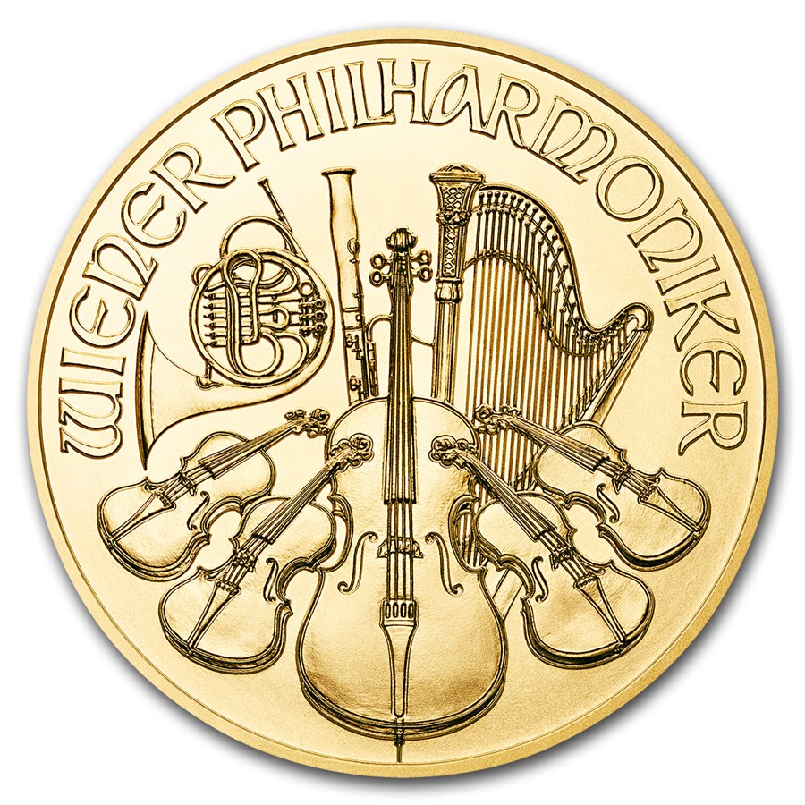 Gold Vienna Philharmonics Coin 2011 - 1 oz